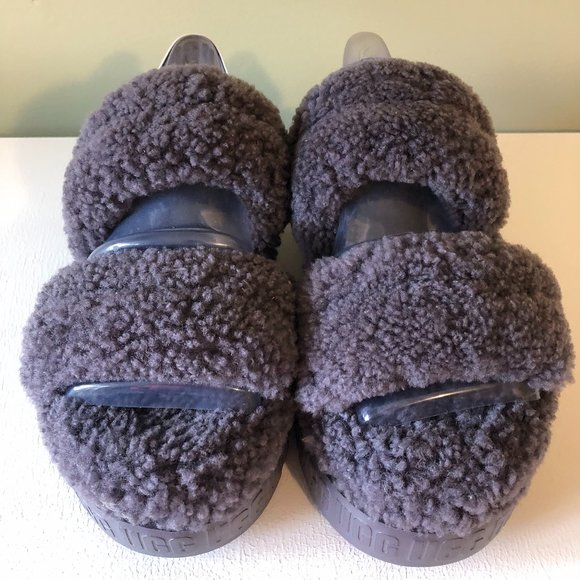UGG Shoes - UGG Women's Oh Fluffita Sheepskin Slipper Slide Sandal 1120876
